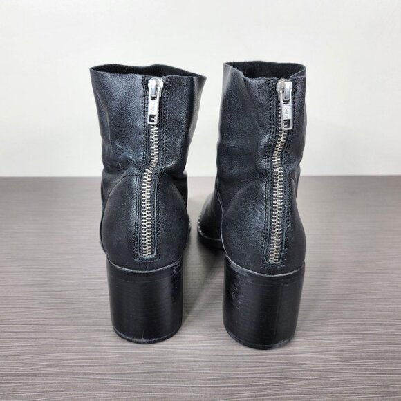 Treasure & Bond Farrah Studded Bootie, Black Leather, Womens Size 8 M - Picture 5 of 15